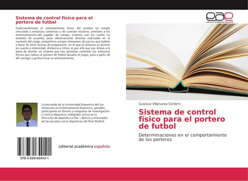 Libro: Sistema De Control Físico Para El Portero De Futbol: