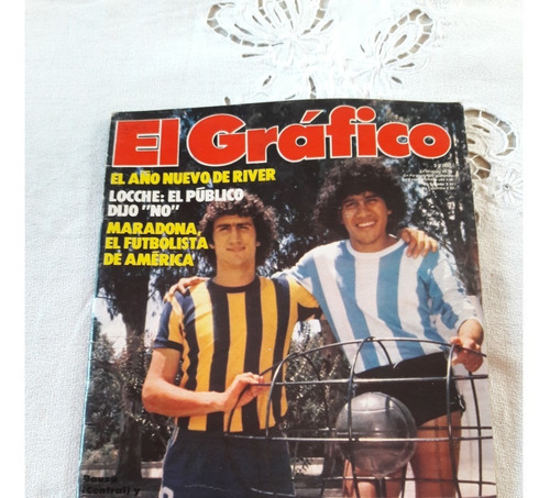 El Grafico Nº 3193 16/12/1980 Bauza Central Racing Maradona