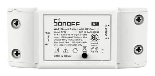 Sonoff Basic R2 Rf433 Interruptor Wifi Automação C/ Controle