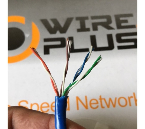 Imagen 2 de 3 de Cable De Red Utp / Ftp Categoria 5e Rollo 305 Metros