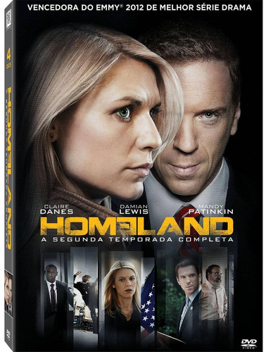 Homeland 2ª Temporada - Box Com 4 Dvds - Claire Danes -