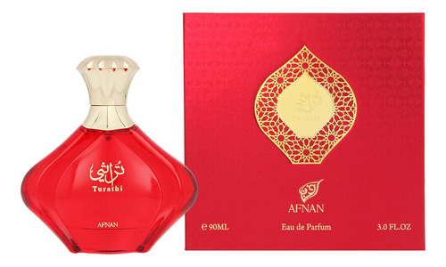 Afnan Turathi Red  Feminino Eau De Parfum 90ml
