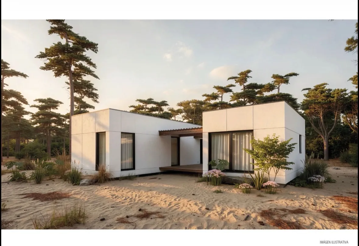 Espectacular Casa A Estrenar De 3 Dormitorios. Super Cálida, Rodeada De Bosque Y Naturaleza En Aldea El Pinar · Foto 4