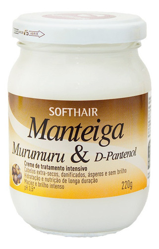 Manteiga Murumuru E D-pantenol 220g