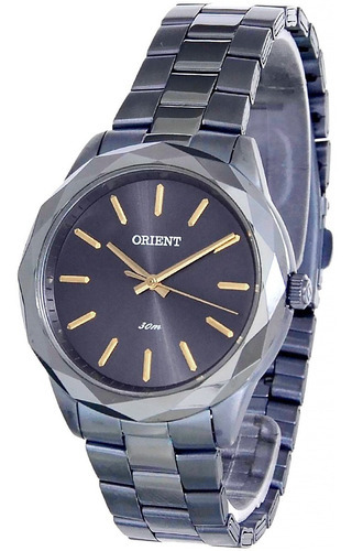 Relógio Orient Feminino Fass0005 A1ax Azul Analogico