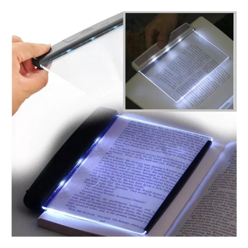 Luz Led De Libro Portátil Lectura Nocturna Para Viaje