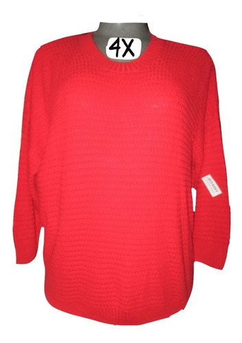 Sweater Rojo D Vestir Mujer Talla 4x ( 46/48/ 50 ) Old Navy