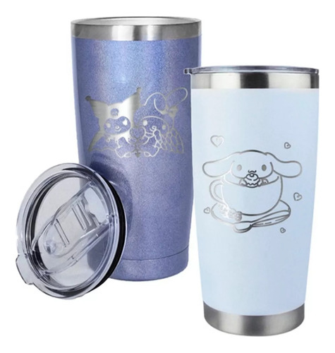 Termo Hello Kitty Sanrio Regalo Vaso Térmico Acero 