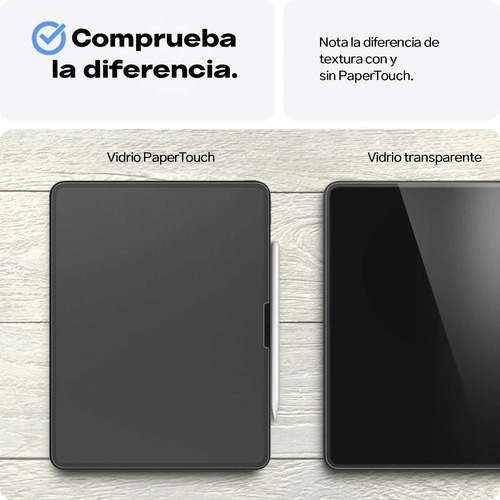 Mica Vidrio Templado Spigen Paper Touch Para iPad 13 M3 M2
