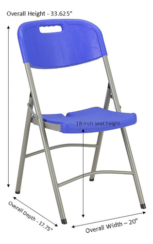 Silla Plegable Resistente Interiores Y Exteriores, Mold...