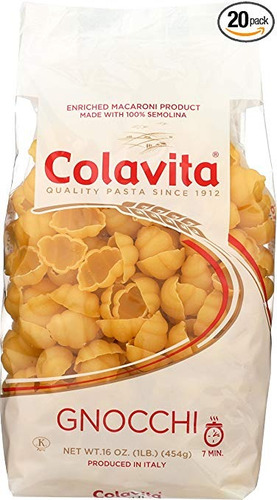 Colavita Pasta, Gnocchi, 16 Onzas (pack De 20)