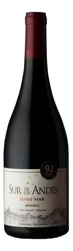Vino Sur De Los Andes Reserva Pinot Noir 750ml