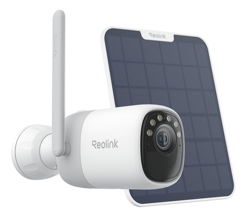 Reolink Cámara Solar Altas 2k Inalámbrica Para Exteriores