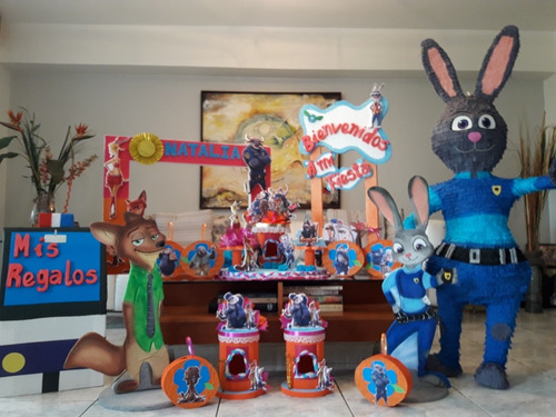 Combo De Piñata De Zootopia