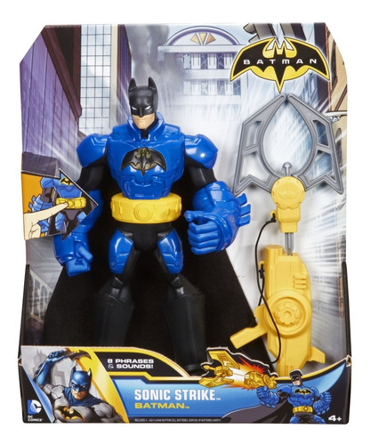 Batman Sonic Strike - Dc Comics - Con Frases Y Sonido