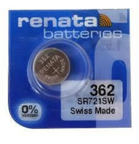 Imagen 1 de 2 de Pilas Renata 362 Sr721sw 6 Unidades