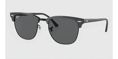 Óculos de Sol Ray-Ban Clubmaster RB3016 Preto Lentes Cinza