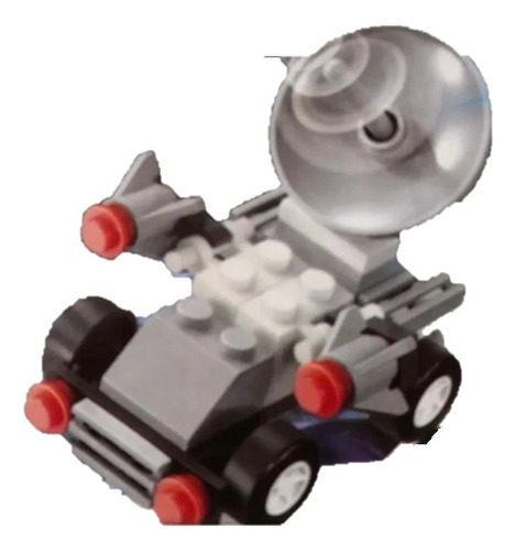 Brinquedo Didático Blocos De Montar Carrinhos Espaciais