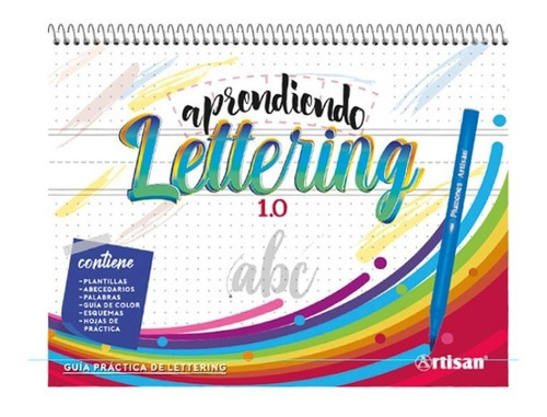 Libro Lettering Aprendizaje Artisan X 50 Hojas