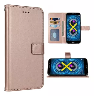 Fdcwtsh Compatible Con Huawei Honor 6x Wallet Case Correa D.