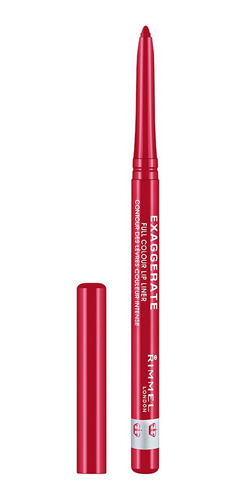 Rimmel Delineador De Labios Aut Exaggerate Red Diva 024 