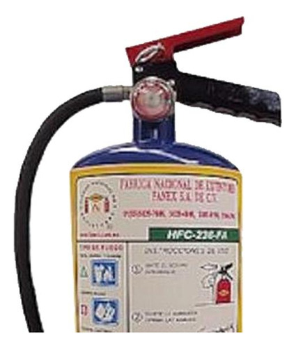 Extintor De Industrias, Mxhff-001, 4.5kg, Clase A,b, Tipo Ga