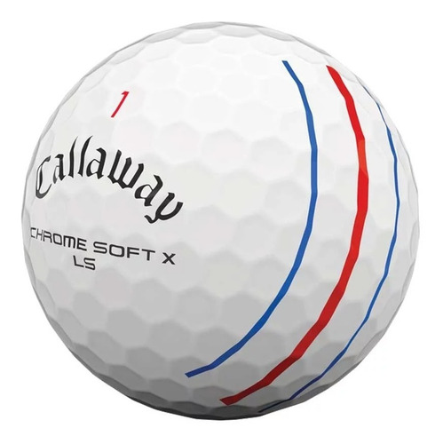 Imagen 2 de 5 de Golfargentino Pelotas Callaway Chrome Soft X Triple Track Ls