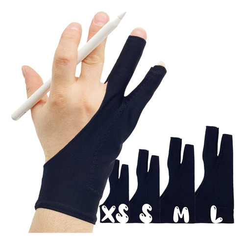 Akx Artist Glove Small Paquete 2 Guantes Dibujo Con Rechazo