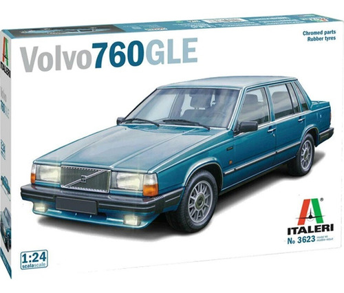 Kit Italeri Plastimodelismo Volvo 760 Gle Sedan 1/24
