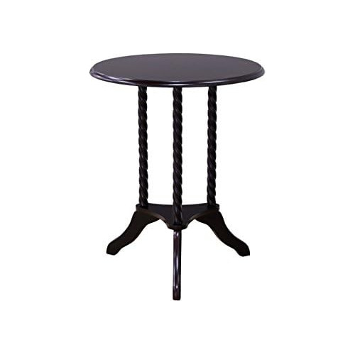 Mesa Auxiliar Redonda Frenchi Home Furnishing, Espresso