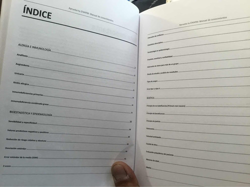 Aprueba Tu Enarm Manual De Conocimientos Domina Los Temas (Usado)