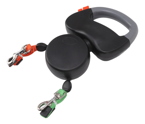 3 M Doble Correa Para Mascotas Retráctil Cuerda Automática P