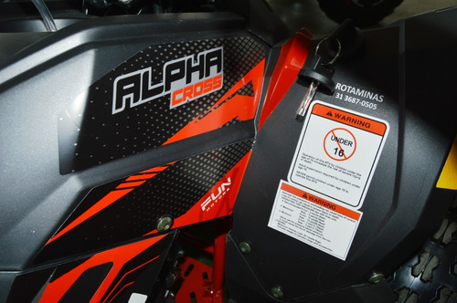 Imagem 6 de 10 de Quadriciclo Infantil Alfacross 125 Cc Fun Motors