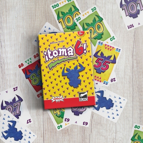 Imagen 2 de 5 de Juego De Mesa Cartas Familiar Toma 6 Buró