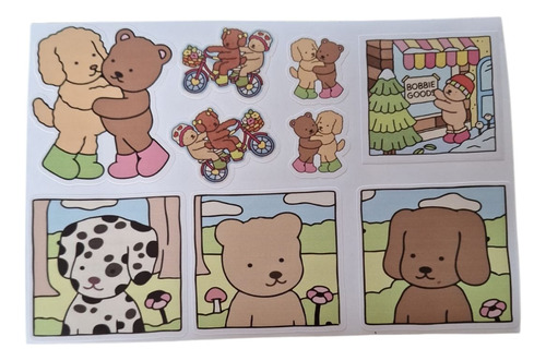 Bobbie Goods Coração + Cartela Adesivos + Caneta Touch 24