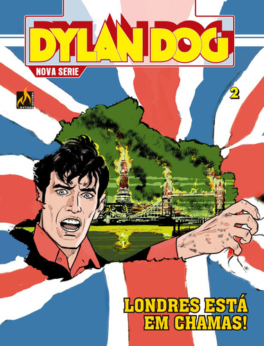 Dylan Dog Nova Série - volume 02: Anarquia no Reino Unido, de Simeoni, Gigi. Editora Edições Mythos Eireli, capa mole em português, 2019