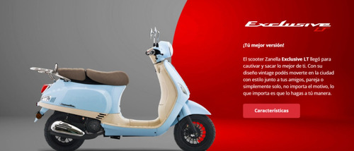 Zanella Exclusive 150 - Patentada $1.344.000 O 12de$215.000