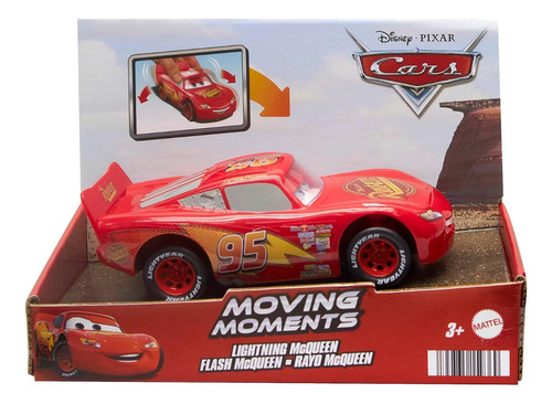 Auto Cars Rayo Mcqueen Moving Moments Pixar Mattel