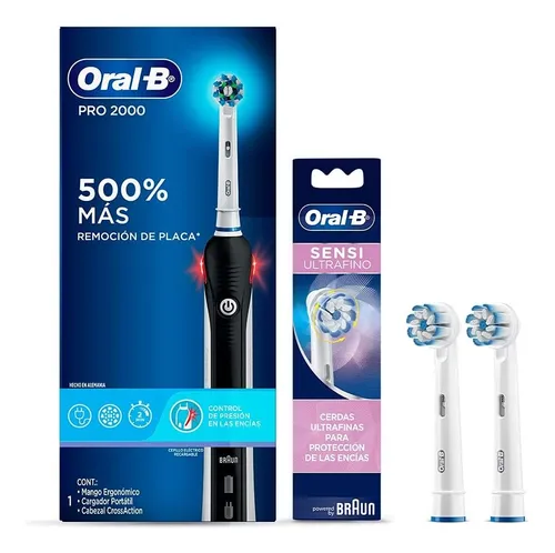 Cepillos eléctricos Oral B pack 2 unidades completas