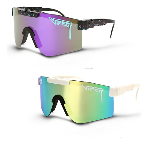 Lentes Deportivos Polarizado Ciclismo De Protección Uv 2pack