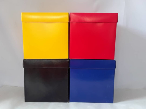 Cajas De Regalo Unicolores 15x15x15 Cms
