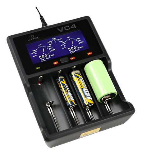 Xtar Rc Vc4 Cargador Para Baterías De Ni-mh/ion-litio (4 Pue