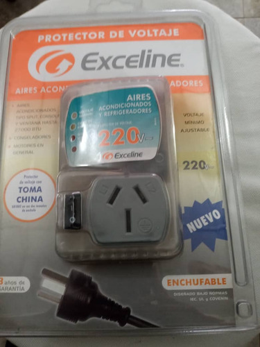 Protector De Voltaje Para Aire Acondicionado 220v Exceline