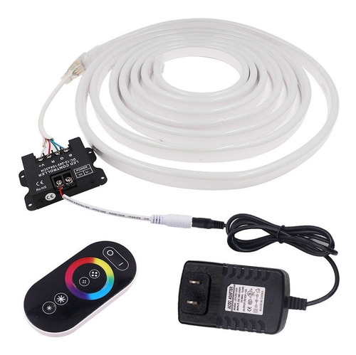 Luz De Neón Rgb Con Control Remoto Táctil, Tira Led De 12 V,