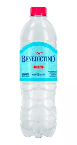 Agua Mineral Benedictino Sin gas Botella 500 ml