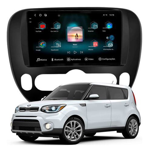 Multimidia Aikon Fóton G3 Soul 2015 A 2021 12+256gb Octa 9p