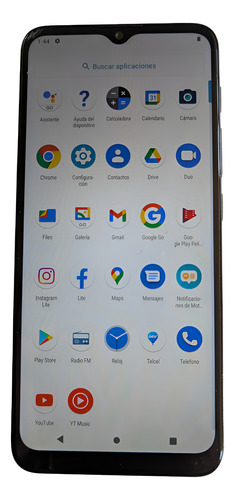Moto E20 Liberado Con Leve Detalle Gris Oscuro (Usado)