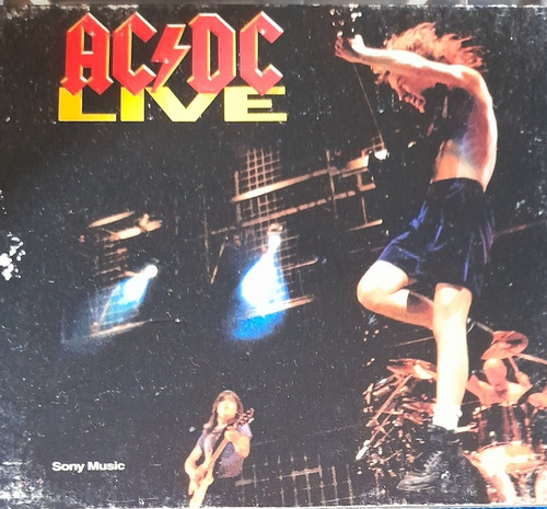 Ac Dc Live Cd Digipack Excelente Sonido! Back In Black Hit 