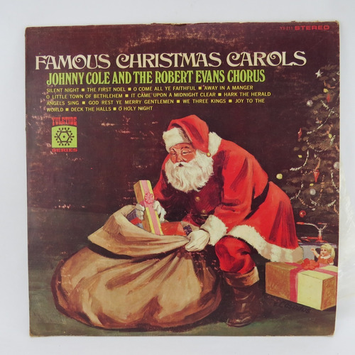 D3136 Johnny Cole -- Famous Christmas Carols Lp