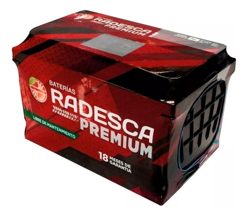 Bateria Radesca 12v 80 Amp 21x18x18 Cm (45 Ah) Bd45p - Ed